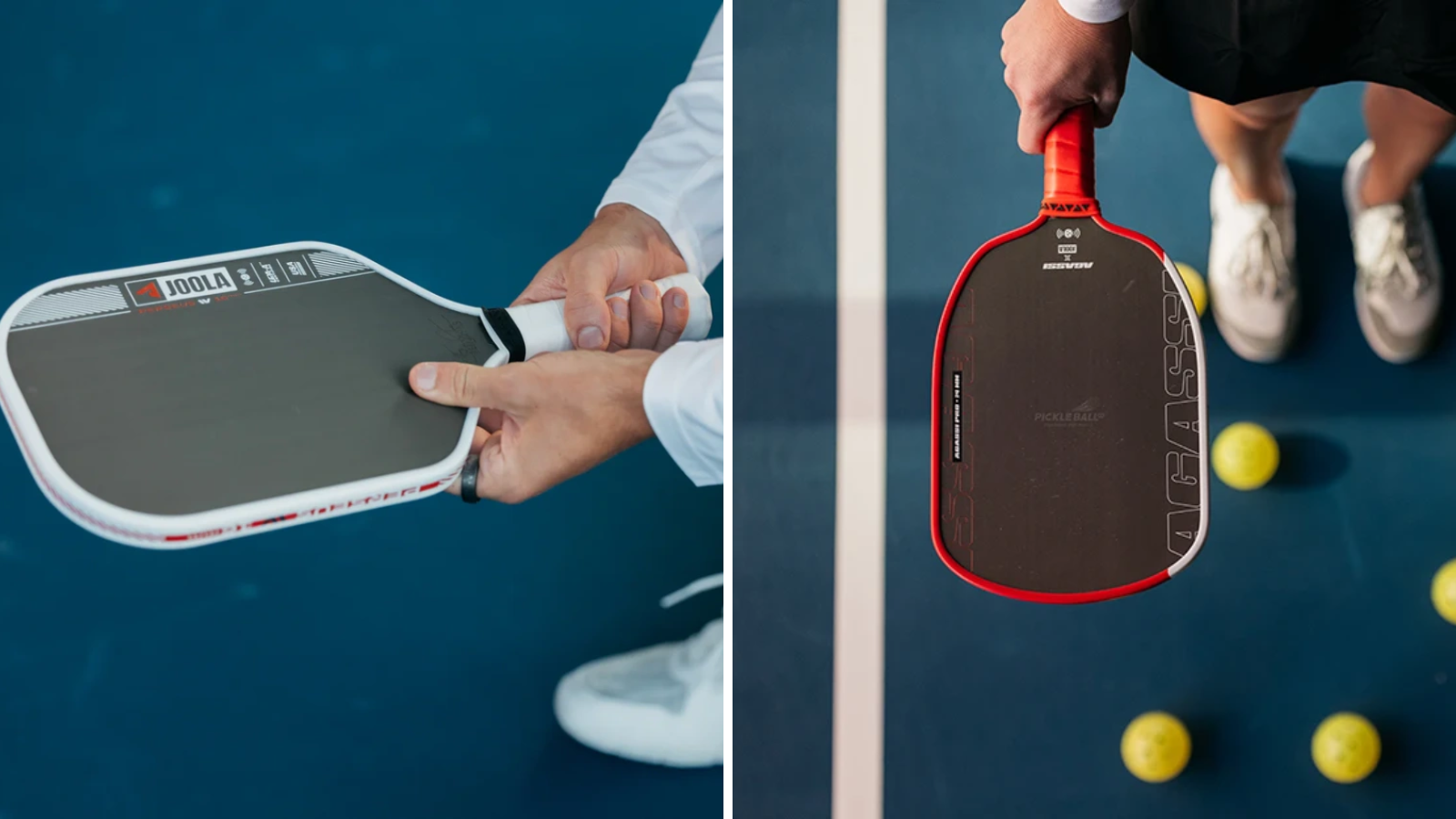 Hinh anh 2: Hinh anh vot pickleball JOOLA Pro IV voi thiet ke soi Carbon va cong nghe bot hai lop