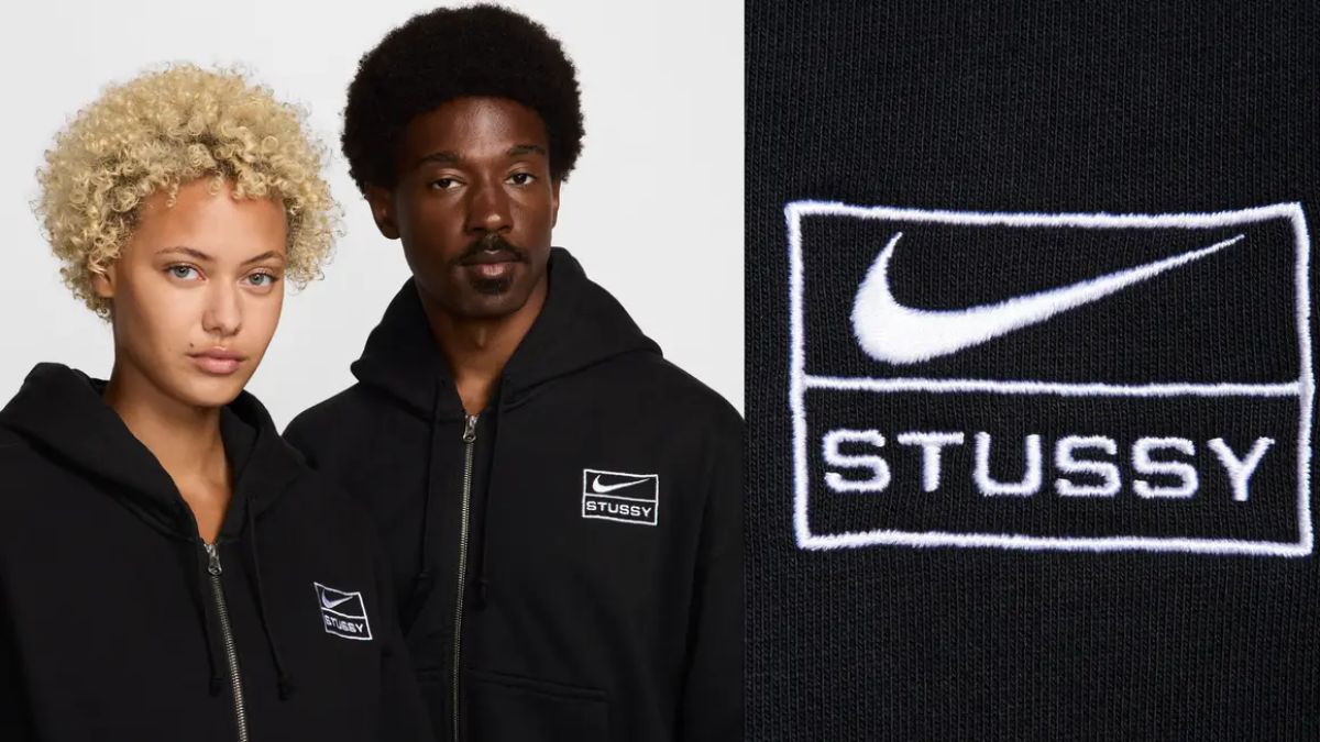 Stussy x Nike restock: Fleece Hoodie va Air Flight 89 Low
