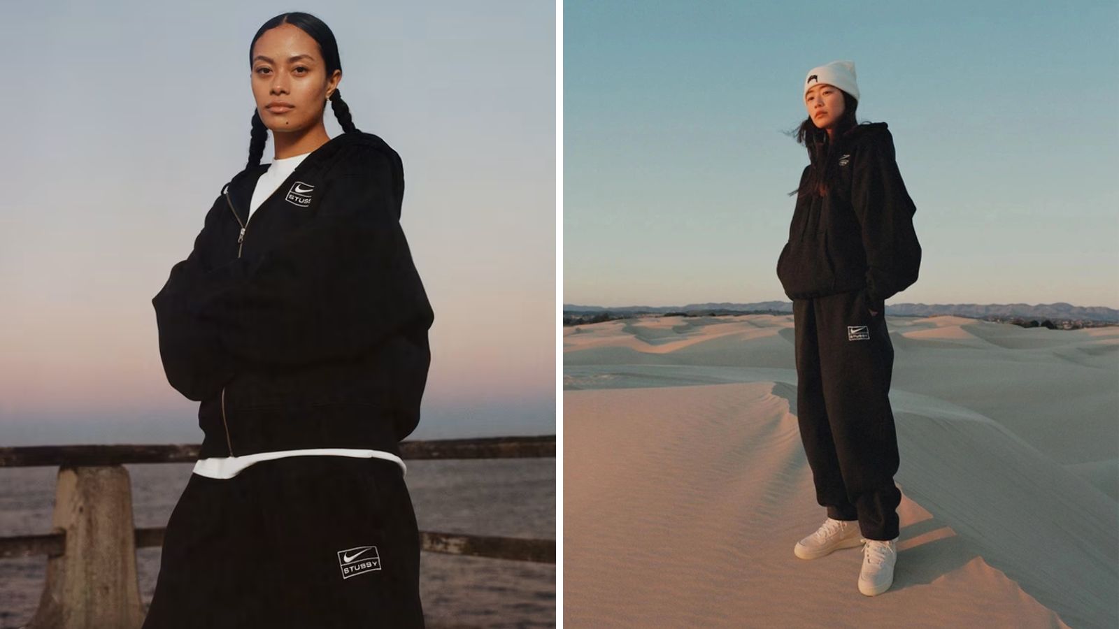 Hinh anh 4: Stussy x Nike restock: Fleece Hoodie va Air Flight 89 Low