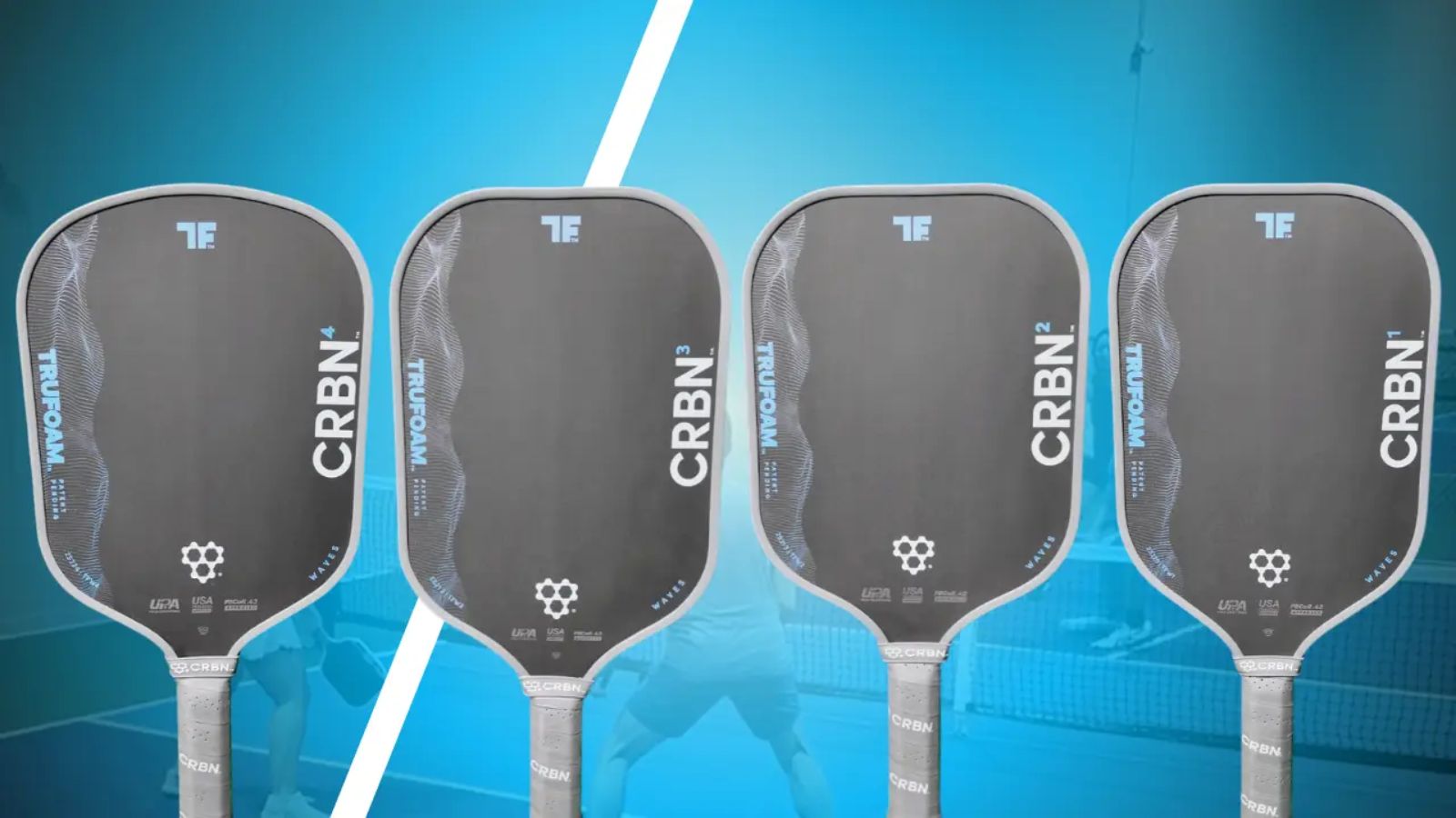 Hinh anh 3: Hinh anh vot CRBN TruFoam Waves - su lua chon tinh te cho nguoi choi pickleball