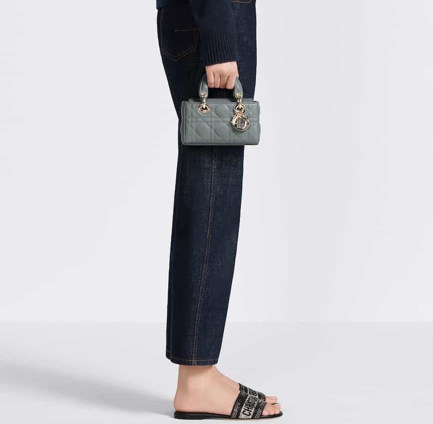 Alternative view of Túi Dior Lady D-Joy Micro Bag 'Cloud Blue' S0910ONGE-M81B