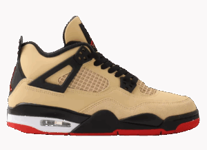 Giày Nike GS Air Jordan 4 Retro 'Sesame Black' IH2094-200