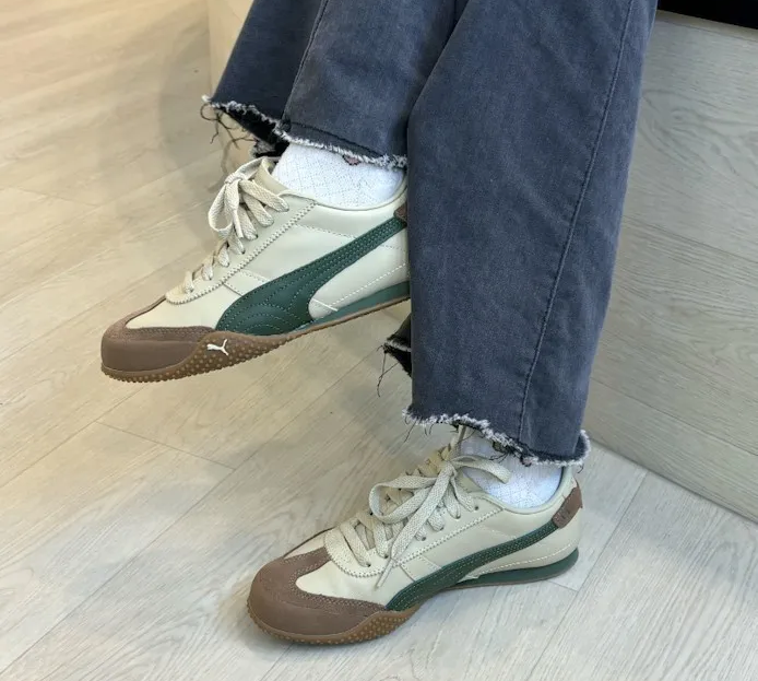 Alternative view of Giày Puma Bella UT 'Beige Green' 402186-07