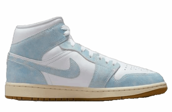 Giày Nike Air Jordan 1 Mid SE ‘Denim Gold’ HQ2005-100