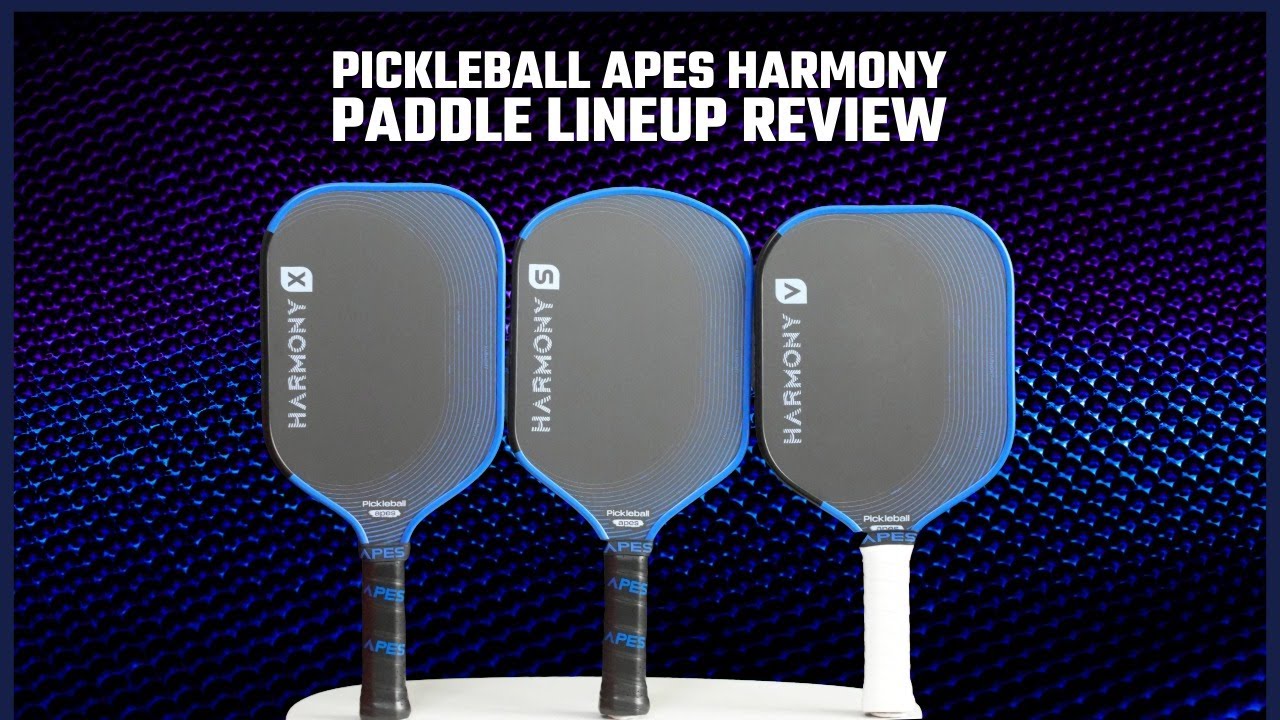 Vot Pickleball Apes Harmony voi thiet ke hien dai, phu hop cho nhieu phong cach choi.
