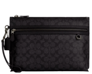 Túi Coach Carry All Pouch 'Black' CY985-QBMI5