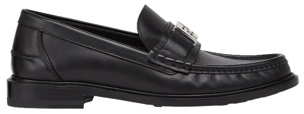 Giày Fendi FF Squared Loafers 'Black' 7D1601-NA7F0QA1