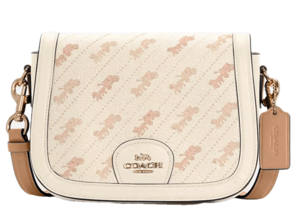 Túi Coach Saddle Bag 'Beige' C4059-IMM6H