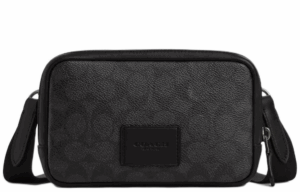 Túi Coach Carrier Calfskin Crossbody Bag 'Black' CW346-QBMI5