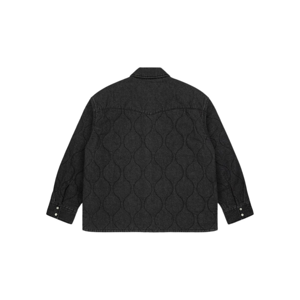 Alternative view of Áo Levi's® Padded Denim 'Black' A5354-0001