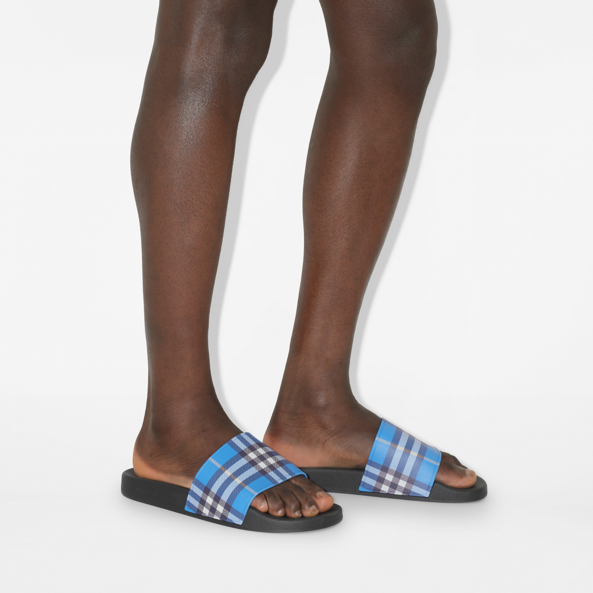 Alternative view of Dép Burberry Logo Slides Optic 'Hyacinth' 81127421