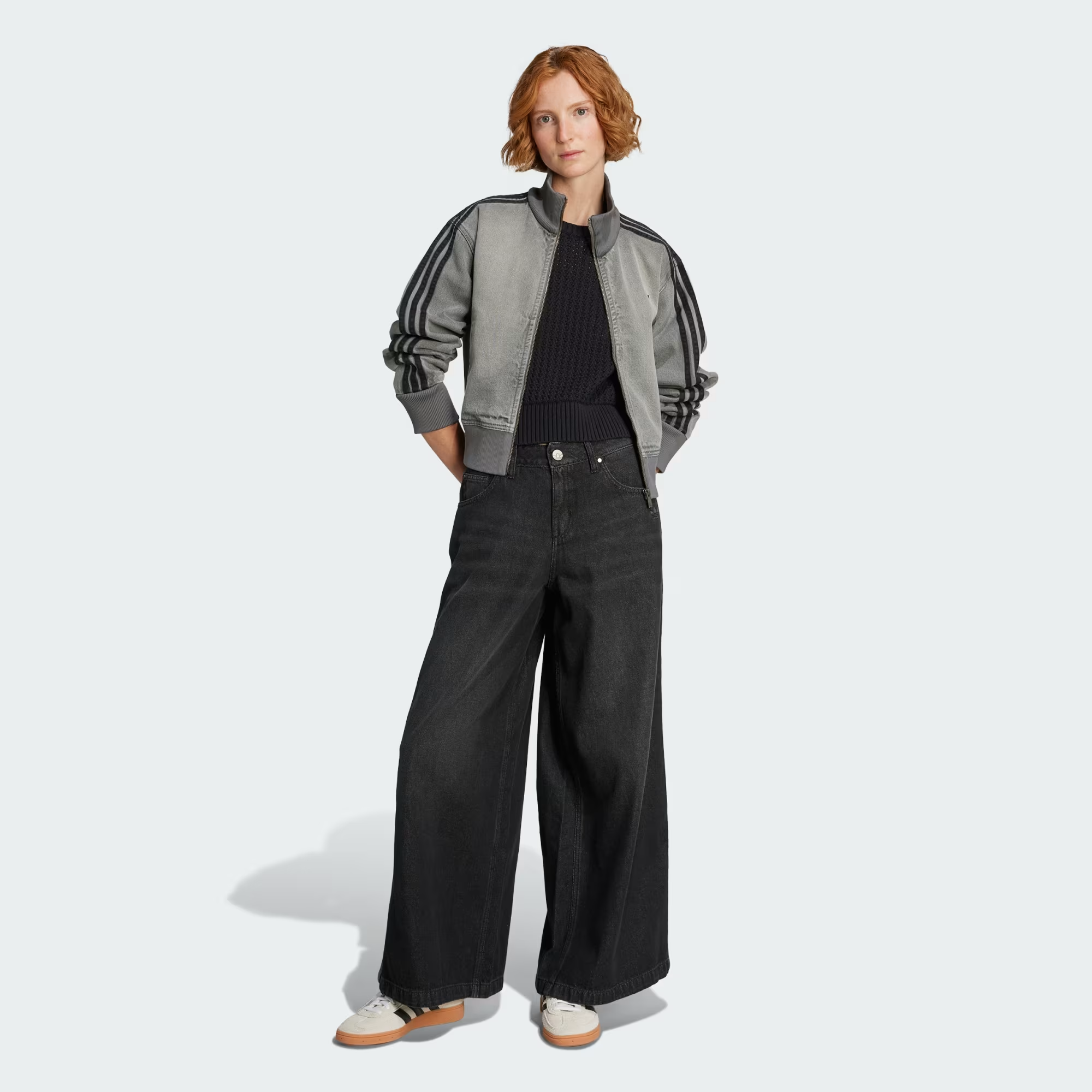 Áo Adidas Denim Tt 'Gray' JY2564 - Ảnh 4