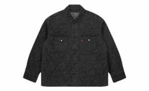 Áo Levi's® Padded Denim 'Black' A5354-0001