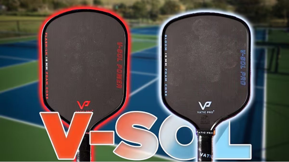 Vot pickleball Vatic Pro V-Sol Power va Pro voi cong nghe loi xop tien tien