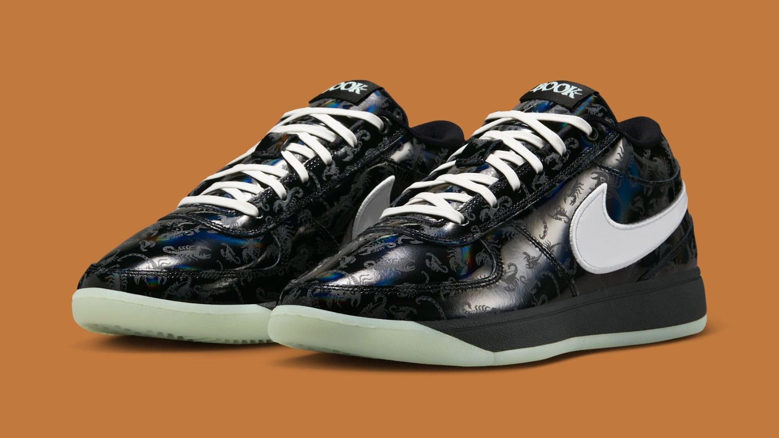 Hinh anh 6: Bo suu tap giay bong ro Halloween 2025 cua Nike voi thiet ke doc dao va phat sang trong bong toi