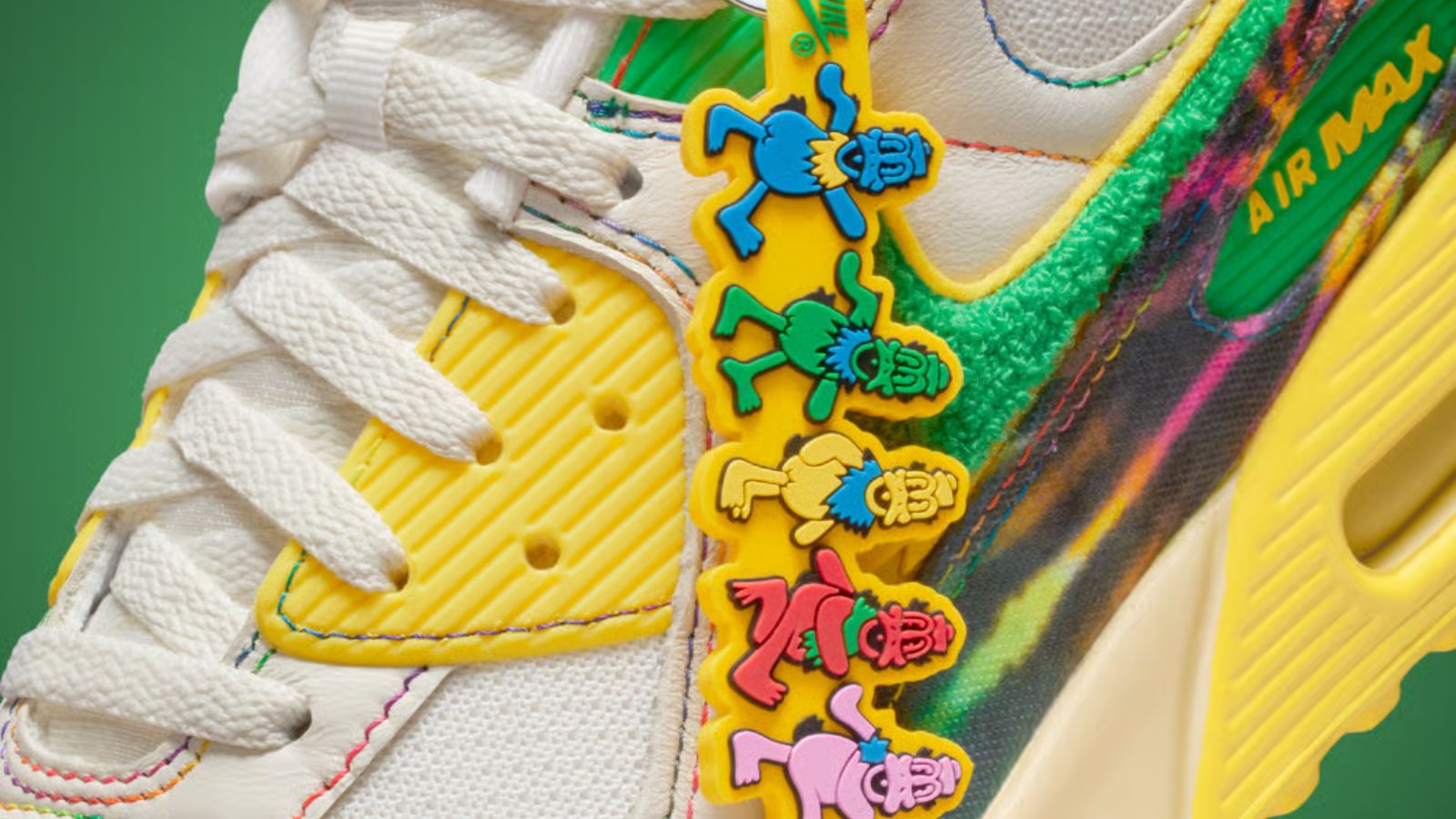 Hinh anh 7: Nike Air Max 90 'Grateful Ducks' ket hop Grateful Dead va Oregon Ducks