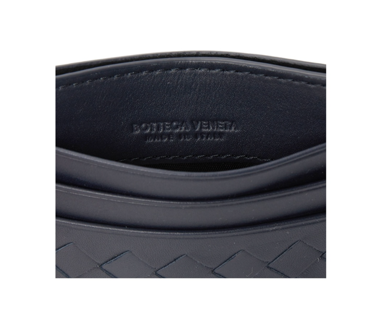 Alternative view of Ví Bottega Veneta Cow Leather ‘Navy’ 522326V47W18836
