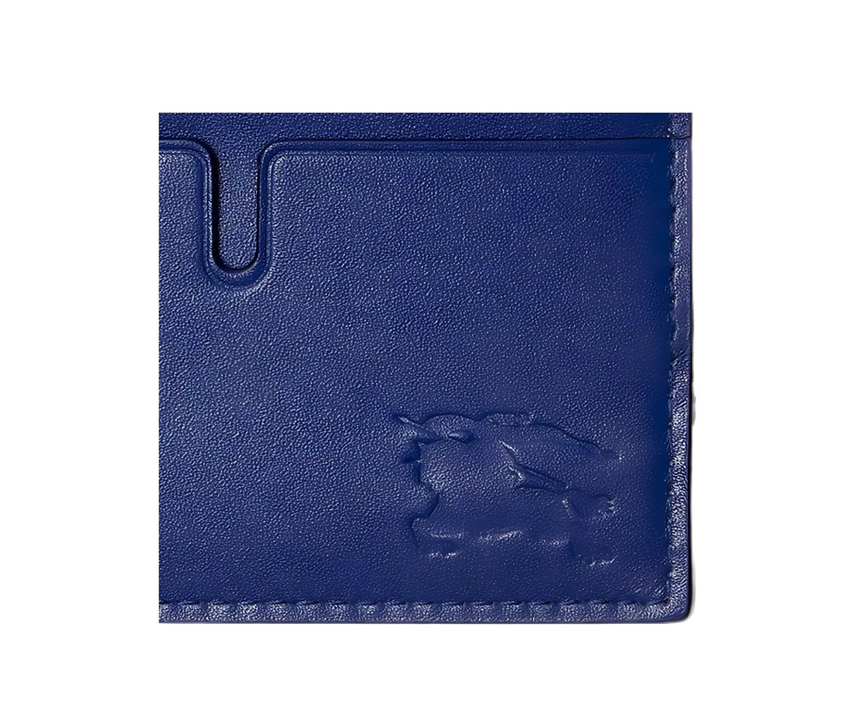 Alternative view of Ví Burberry EKD Card Case ‘Blue’ 80794651