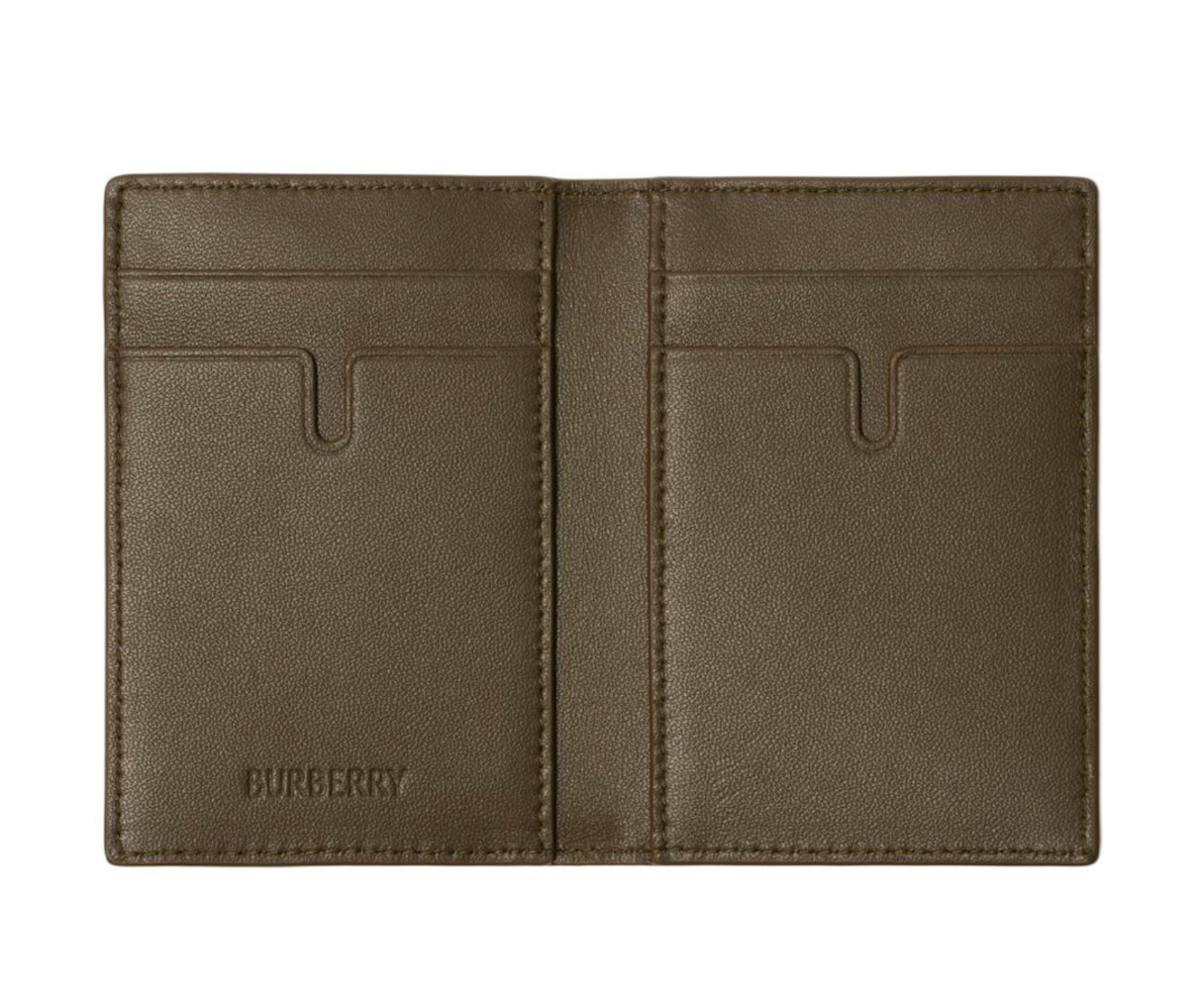 Alternative view of Ví Burberry Card Holder ‘Army Green’ 80915151