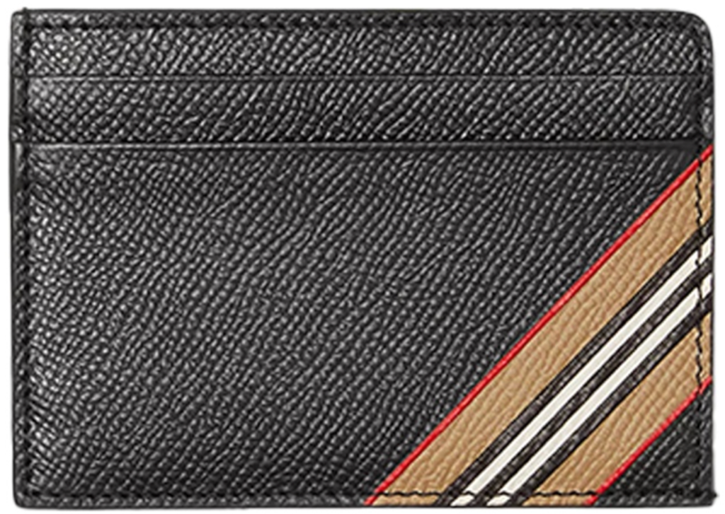Ví Burberry Grained Leather Card Holder ‘Black’ 80330741