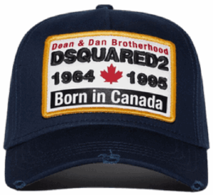 Mũ Dsquared2 D2 Patch 'Blue' BCM055205C000013073