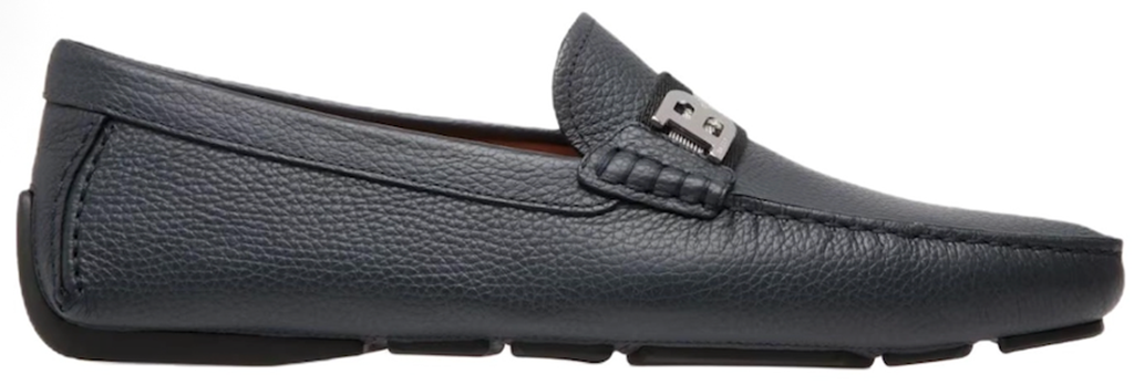 Giày Bally Wiliam Calf Grained ‘Navy’ 6301198