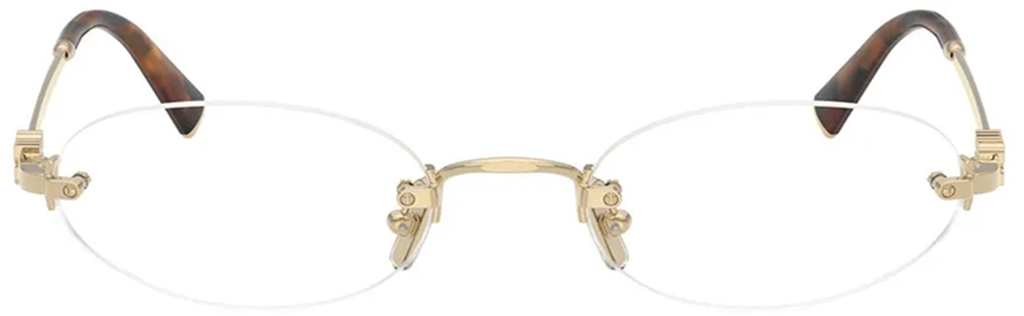 Kính Miu Miu Eyewear ‘Pale Gold’ 0MU-53WV-ZVN1O1