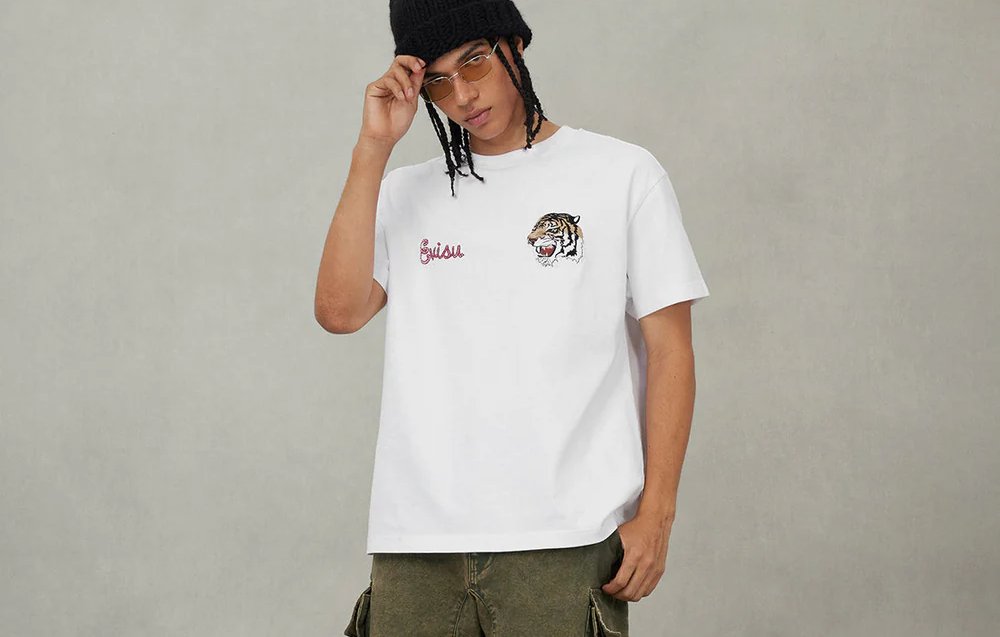 Alternative view of Áo Evisu Archives Print 'White' 2EAEJM5TS6023RXCT