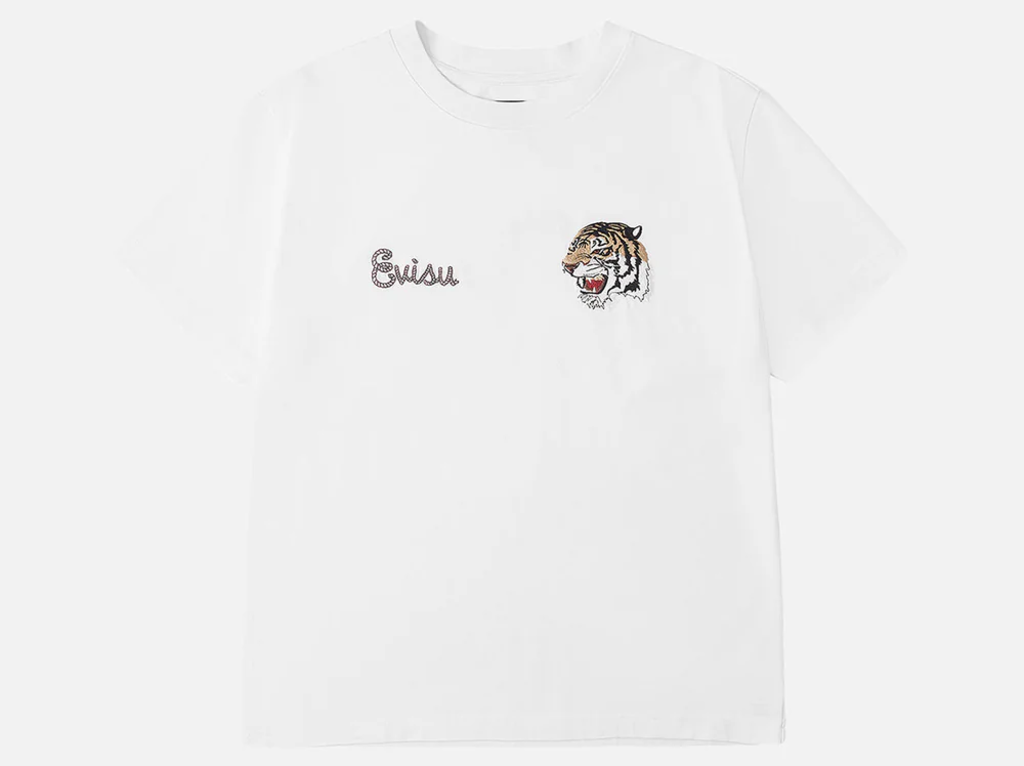 Áo Evisu Archives Print 'White' 2EAEJM5TS6023RXCT