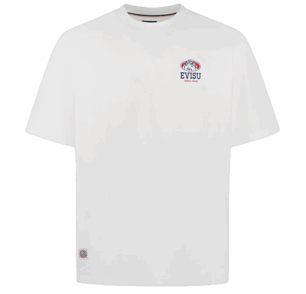 Áo Evisu Twisted Rope Daicock 'White' 2ESHTM5TS7037RXCT