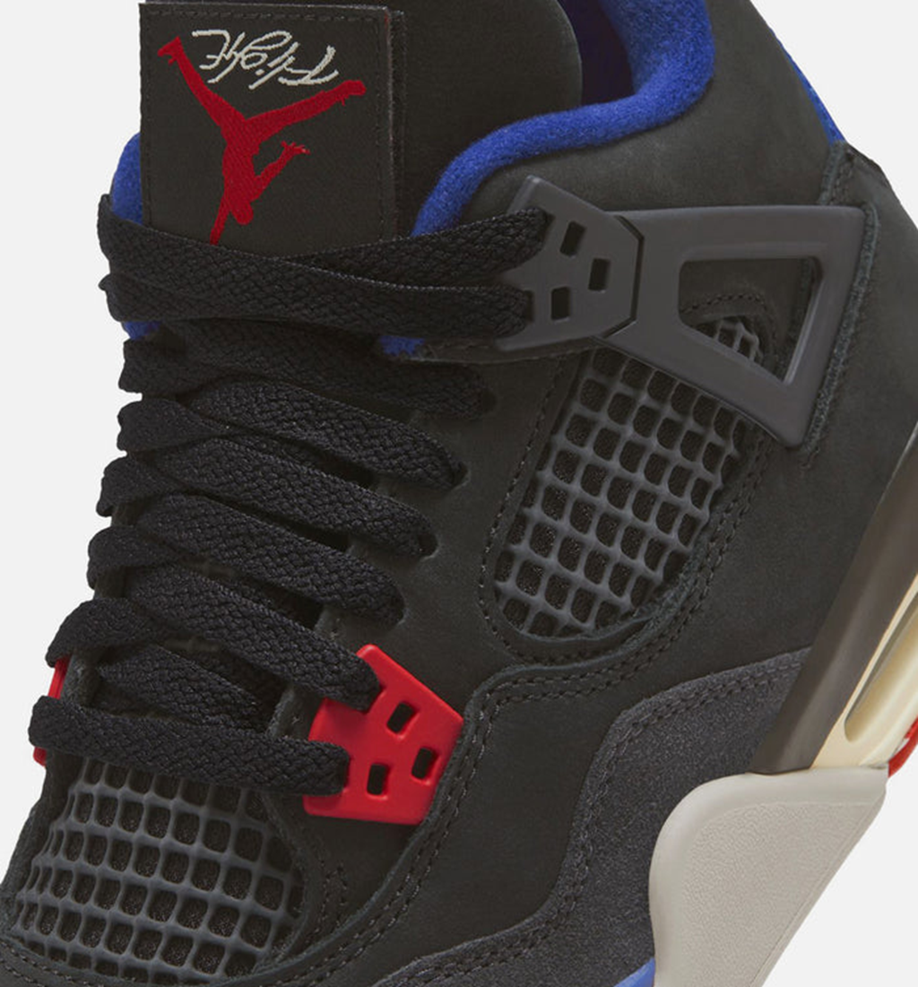 Alternative view of Giày Nike Jordan 4 Retro ‘Black’ IB4171-003