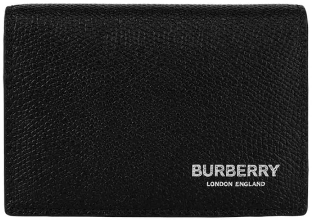 Ví Burberry Leather Flint Card Case ‘Black’ 81046991