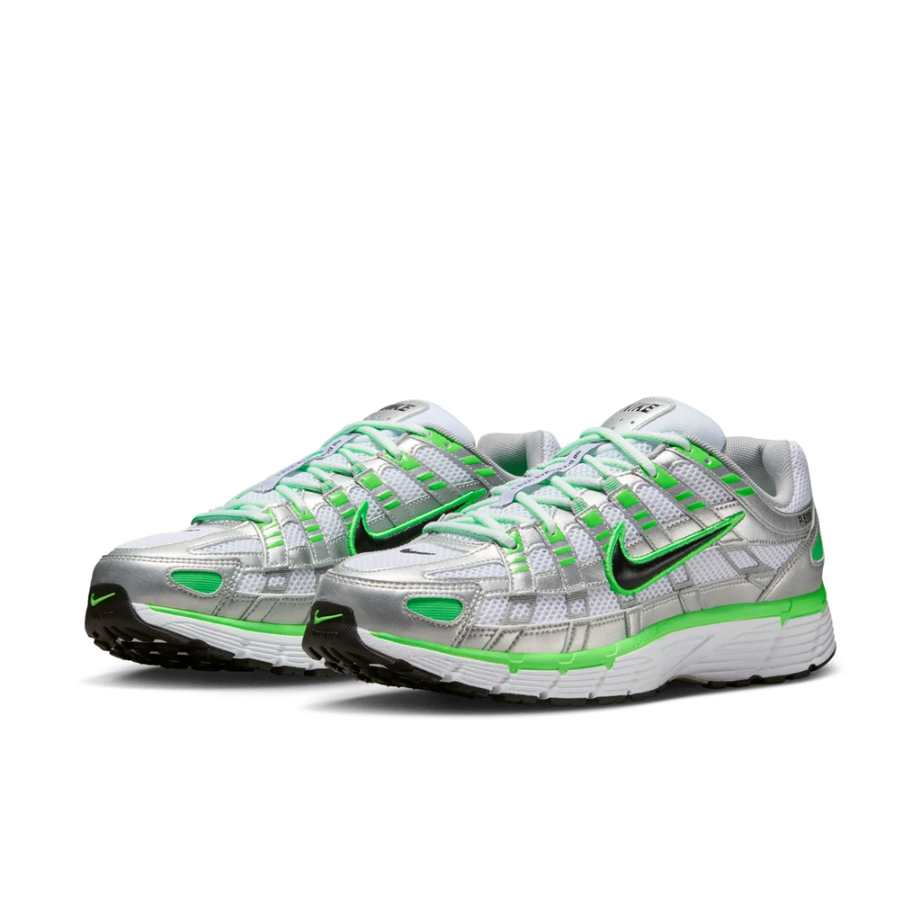Alternative view of Giày Nike P-6000 SE 'Metallic Silver Green Strike' IB2985-001