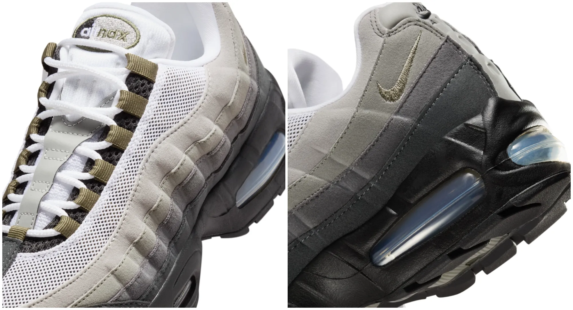 Nike Air Max 95 Big Bubble OG 'Medium Olive' ra mắt vào mùa thu 2025