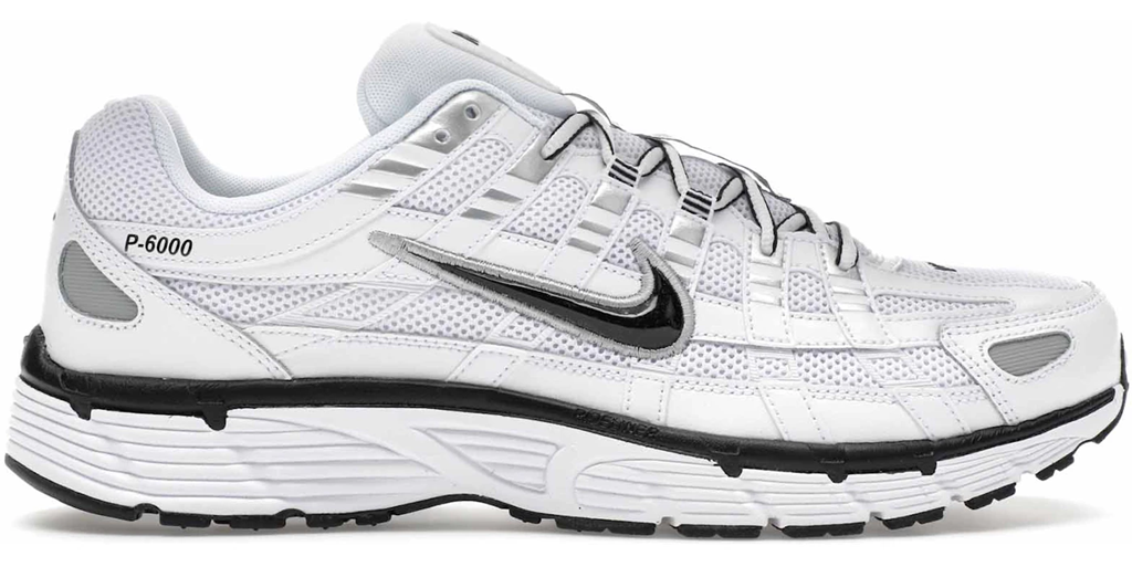 Giày Nike P-6000 'White Metallic Silver' CD6404-107
