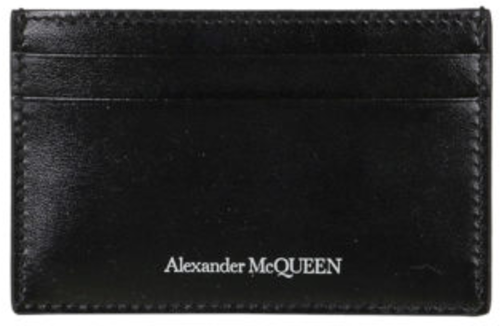 Ví Alexander Mcqueen Leather 'Black' 6021441XI0Y-1000