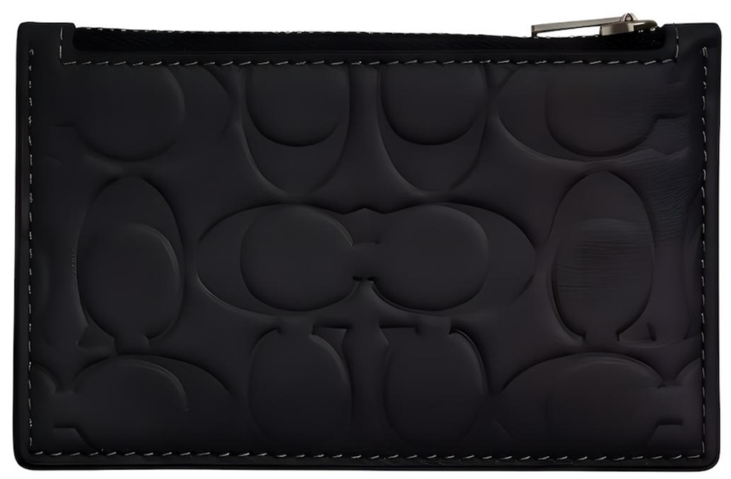 Ví Coach Zip Card Case ‘Black’ CY906-QBBK