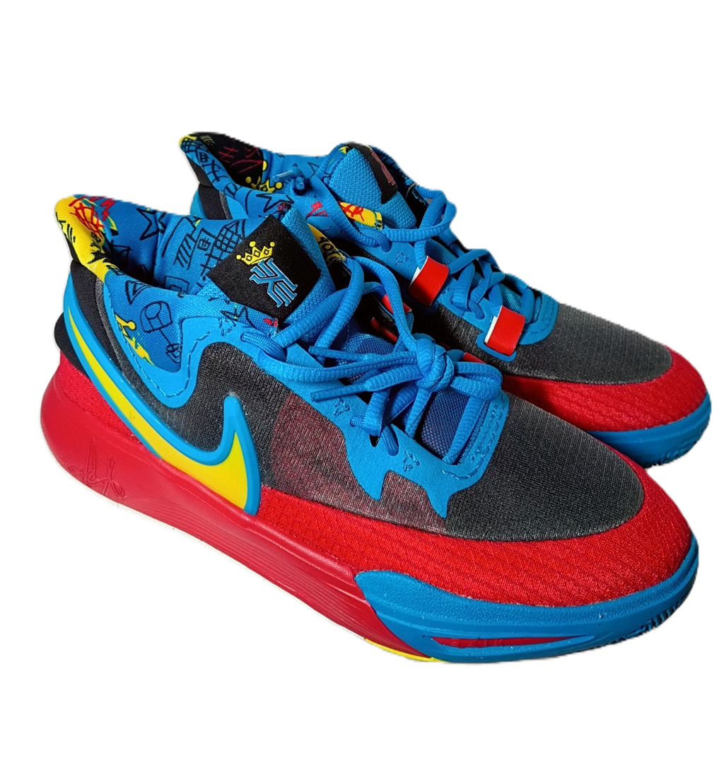 Alternative view of Giày Nike Kyrie 8 GO SE 'Black Blue Tour Yellow' DQ8080-012