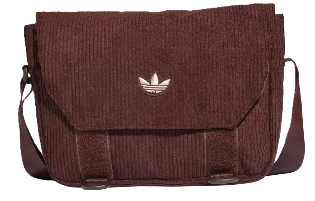 Túi Adidas Corduroy Messenger Bag 'Brown' IQ3519
