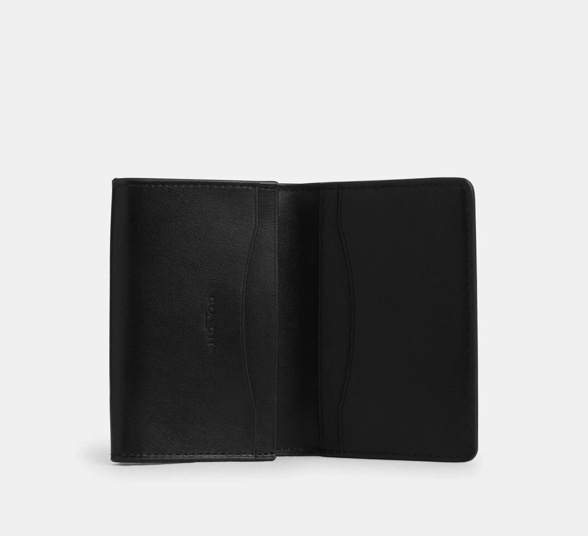 Alternative view of Ví Coach Business Card Case 'Black' CBN64-MI5