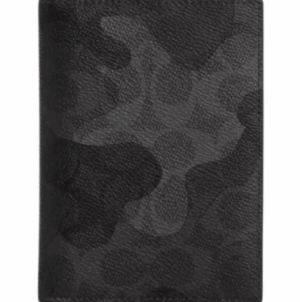 Ví Coach Passport Card Case 'Khaki' CX878-QBGRM