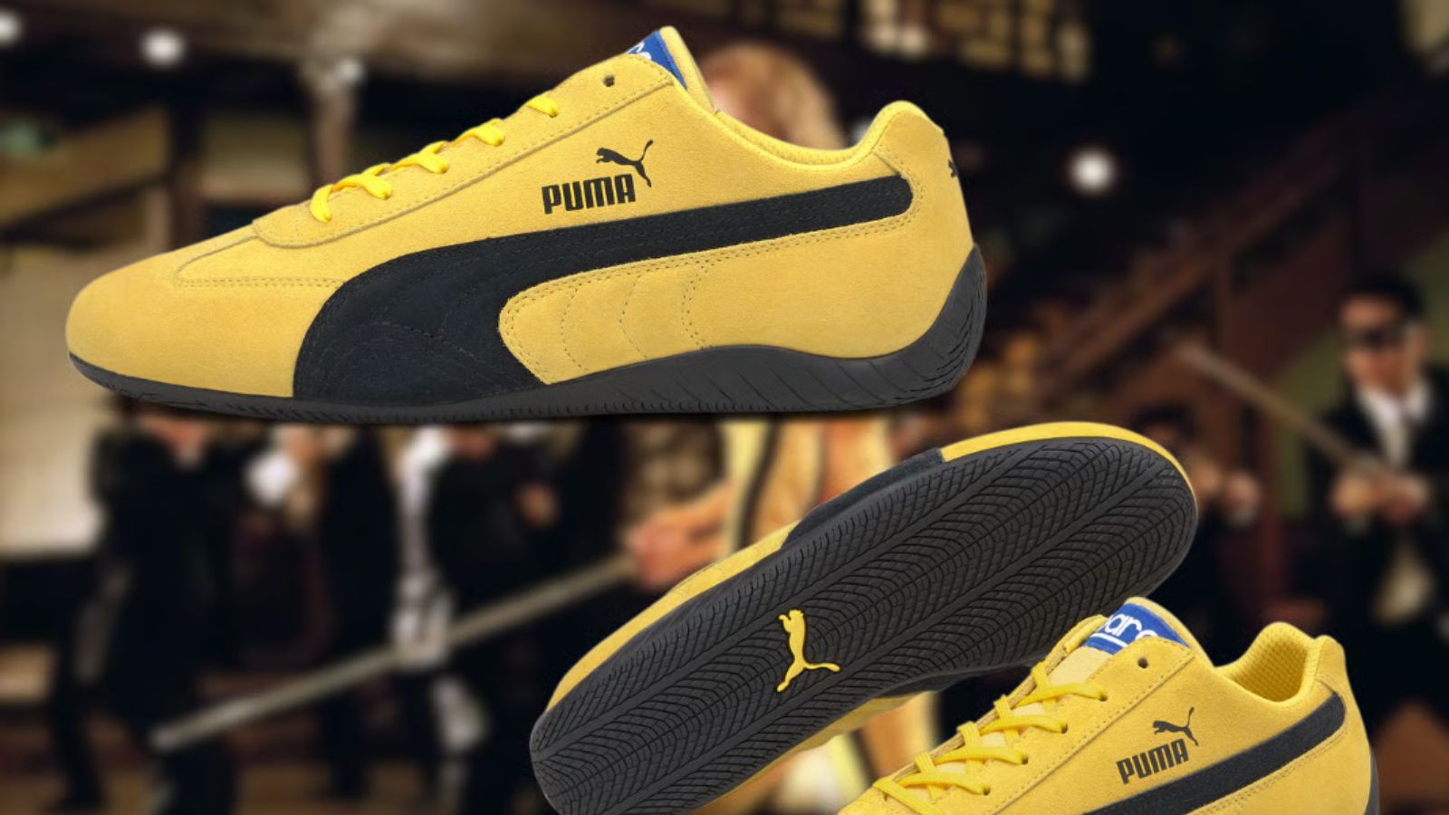 Hinh anh 10: Giay sneaker vang-den lay cam hung tu Kill Bill va Bruce Lee